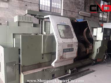 تراش سی ان سی چهار محور Okuma Lc30 2set ساخت ژاپن